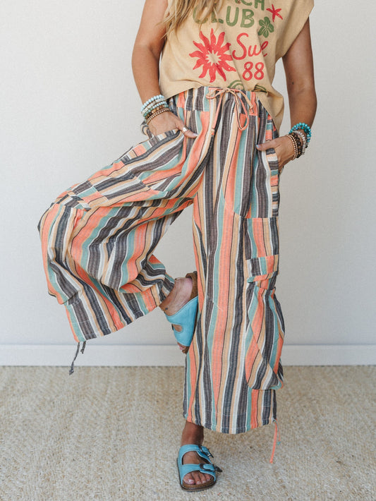 Boardwalk Stroll Pants - Sunset