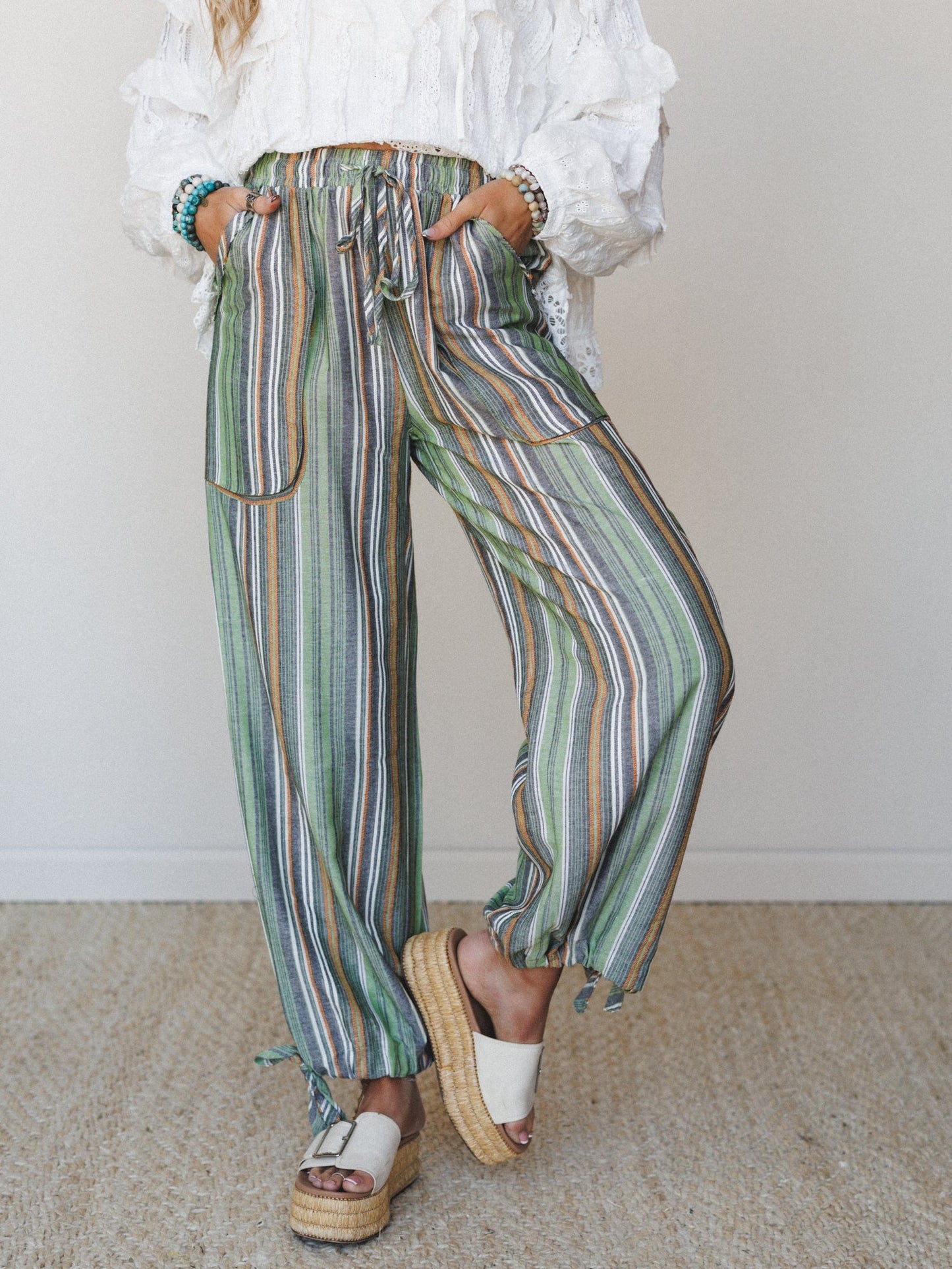 Island Muse Pants - Green