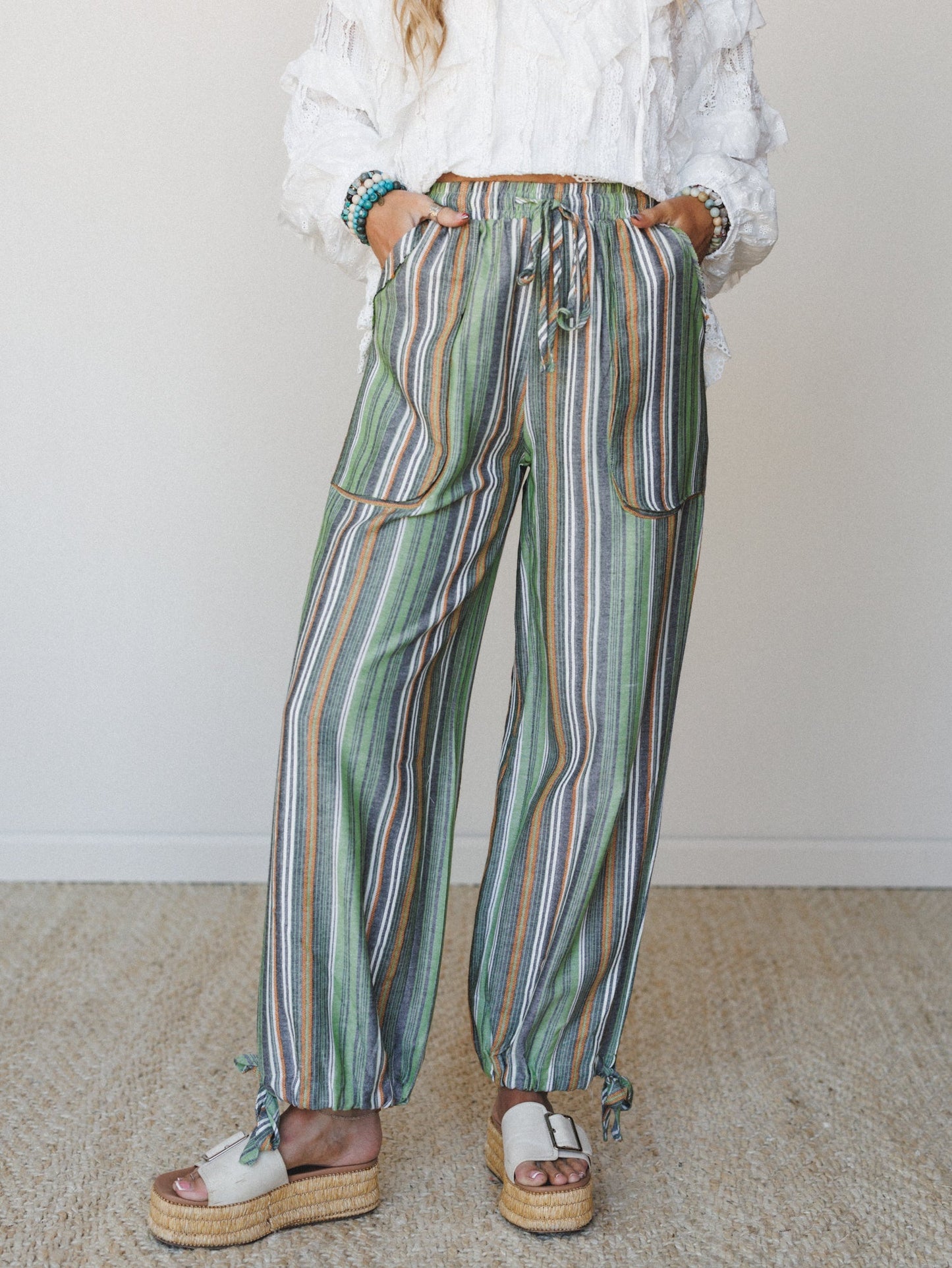 Island Muse Pants - Green